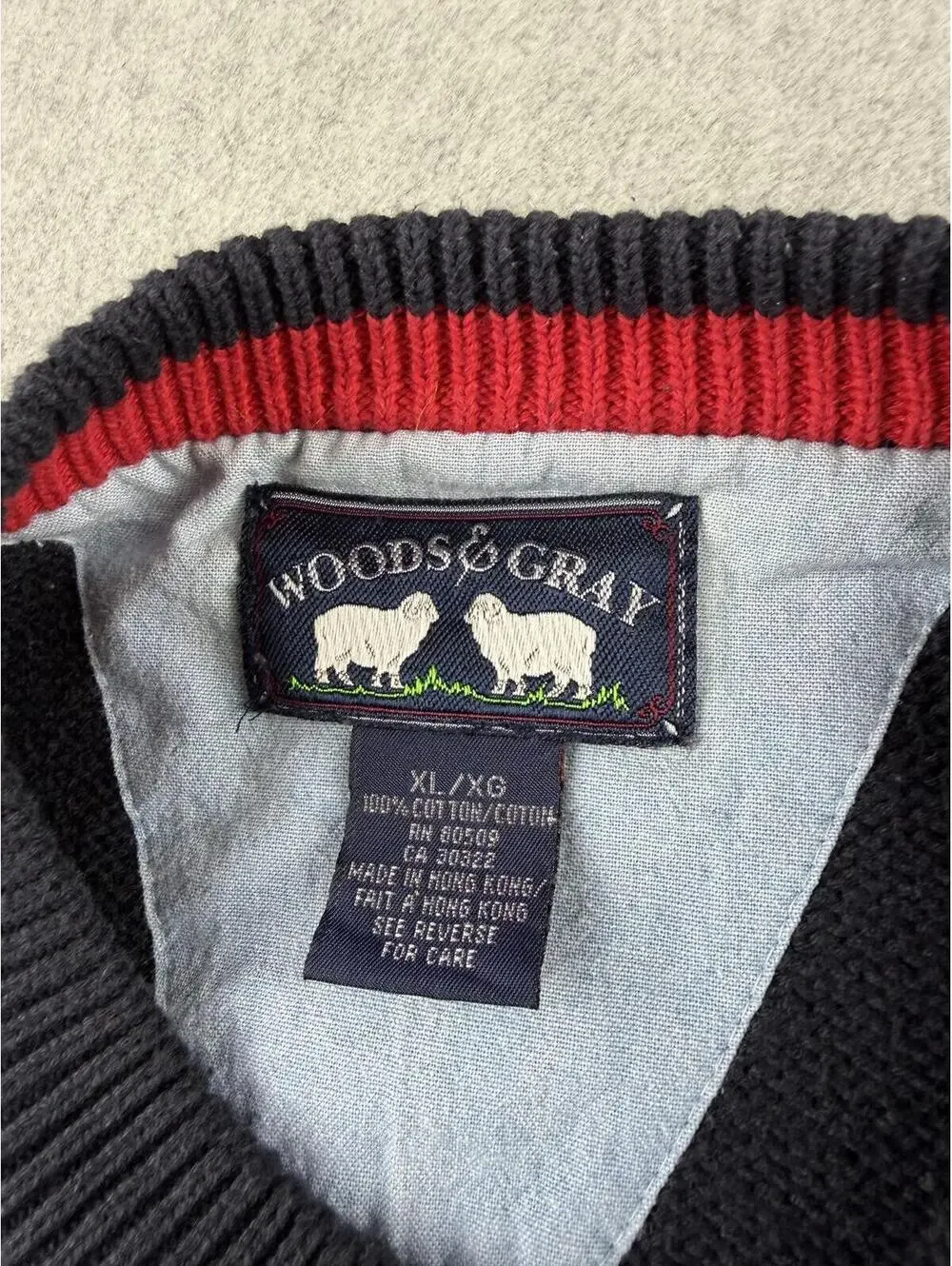 Woods & Gray vintage cotton crewneck sweater